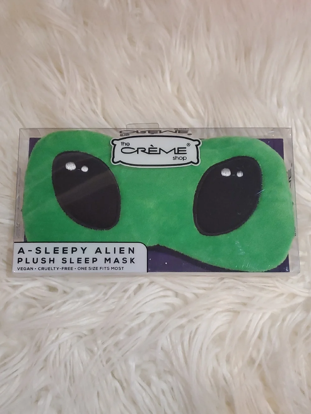 The Crème Shop Plush Sleep Mask